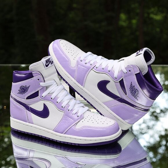 Air Jordan 1 Retro High OG Court Purple Custom - Picture 7 of 13